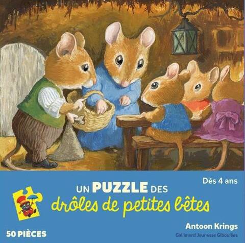 Théo le mulot - puzzle