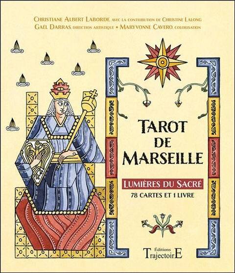 Tarot de Marseille - Lumieres du Sacre - Coffret