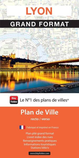 Lyon : Grand Format : Plan de Ville (Edition 2025)