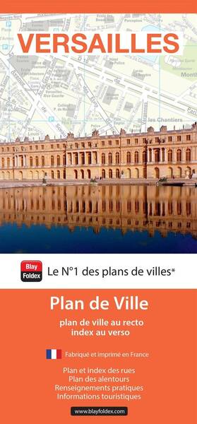 Versailles : Plan de Ville (Edition 2025)