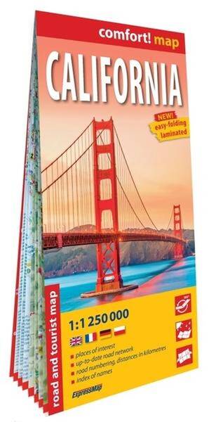 Californie 1/250.000 (Carte Grand Format