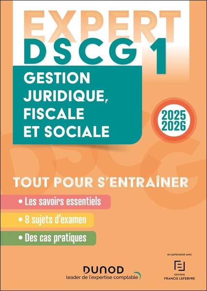 Dscg 1 expert gestion juridique,