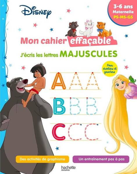 Disney mon cahier effacable j