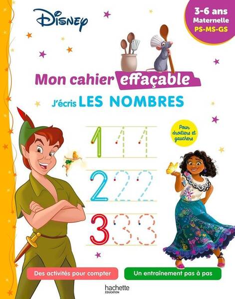 Disney mon cahier effacable j