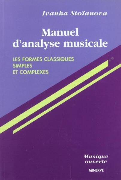 Manuel D'Analyse Musicale T1