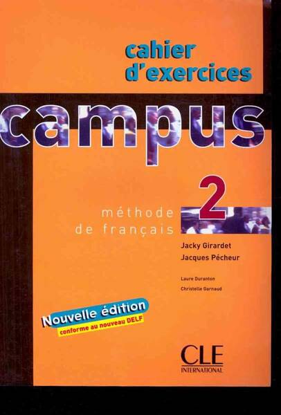 Campus 2, cahier d'exercices - nouvelle édition