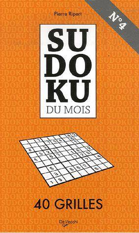 Sudoku du mois : 40 grilles