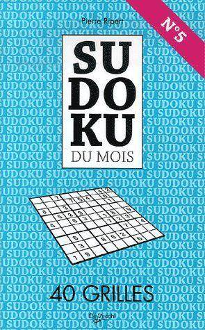 Sudoku du mois: No 5, mai