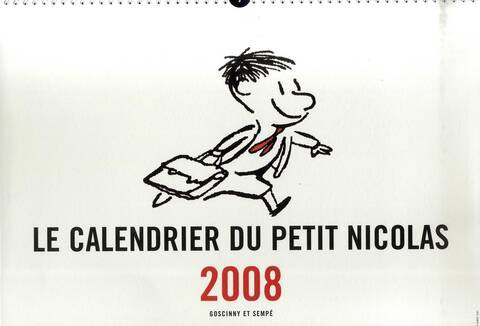 Le calendrier du petit Nicolas 2008