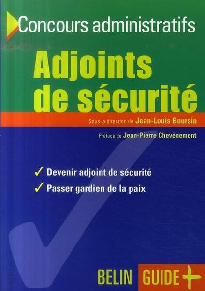 ADJOINTS DE SECURITE (EDITION 2)