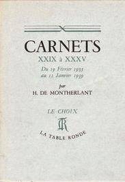Carnets 1935-1939 tome 3