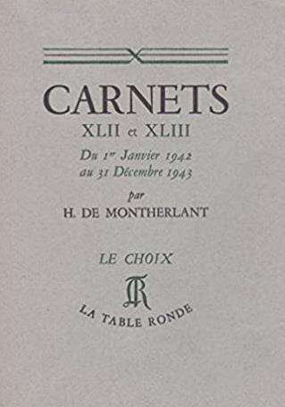 Carnets 1942-1943 tome 4