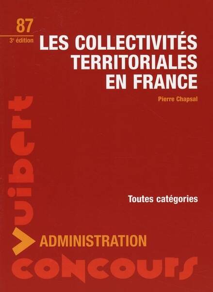 Les collectivités territoriales en France 3ème éditions