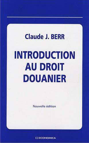 Introduction au Droit Douanier