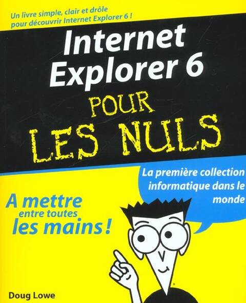 Internet Explorer 6 pour les nuls