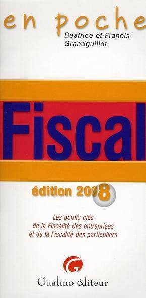 Fiscal 2008 Poche 2eme Edition