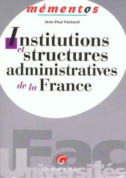 Institutions et Structures Administrativ