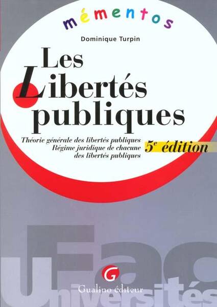Memento - Les Libertes Publiques