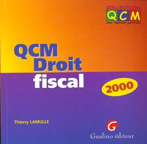 Qcm Droit Fiscal 2000