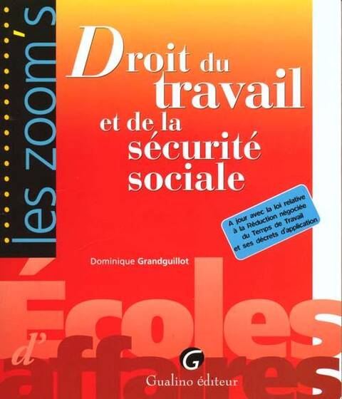 Droit du Travail et de la Securite Socia