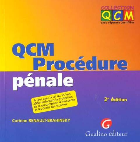Qcm Procedure Penale