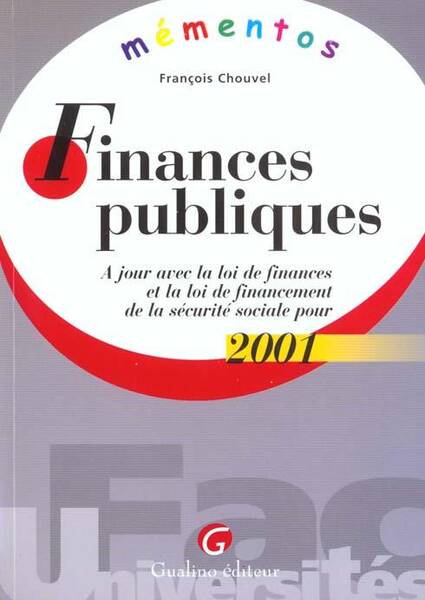 Mementos - Finances Publiques 2001