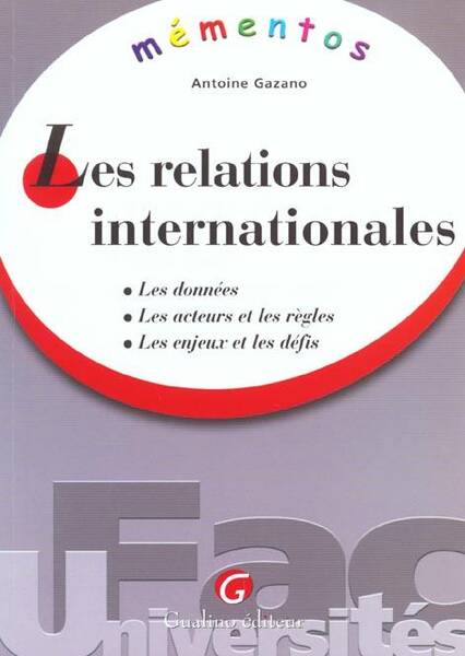 Mementos Lmd - Les Relations Internationales