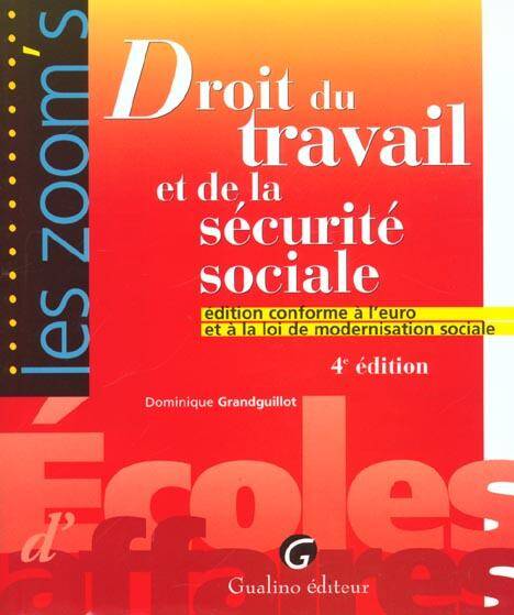 Droit du Travail et de la Securite Socia