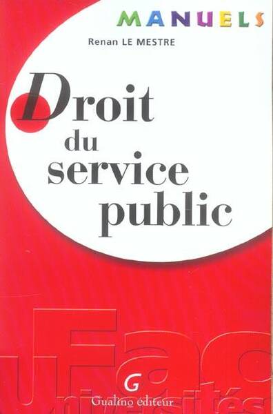 Manuel - Droit du Service Public