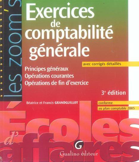 Exercices de Comptabilite Generale