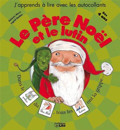 Le pere noel et le lutin