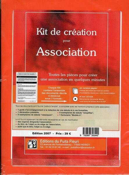 Kit de Creation Pour Association. Toutes