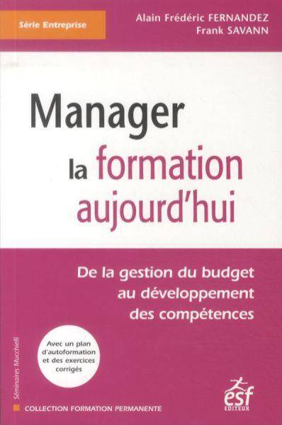 Manager la formation aujourd'hui