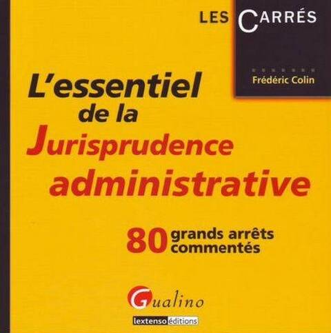 ESSENTIEL DE LA JURISPRUDENCE ADMINISTRATIVE (L')