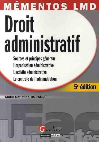 Droit Administratif (5e Edition)