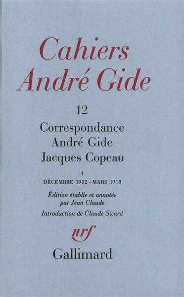 Cahiers André Gide