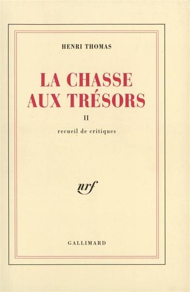 La chasse aux trésors