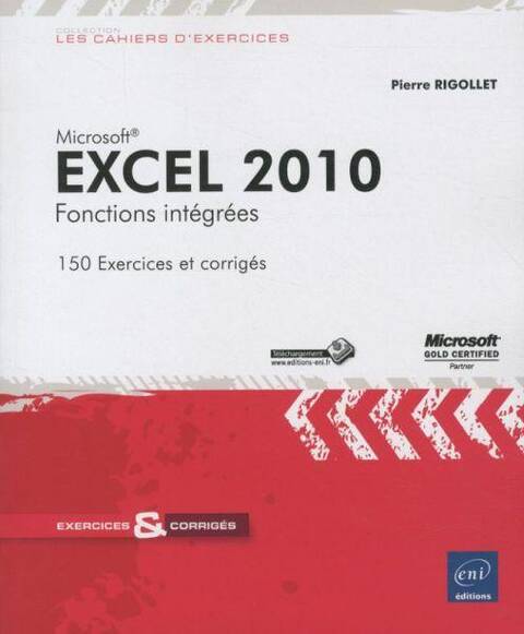 Excel 2010 : fonctions intégrées