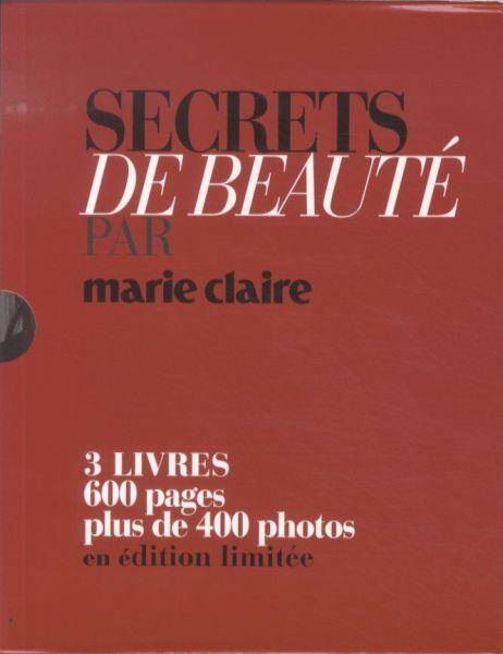 Coffret Secrets de Beaute Par Marie-Claire : 3 Livres