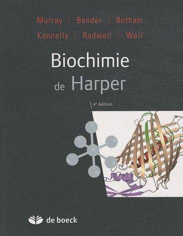 BIOCHIMIE DE HARPER (4E EDITION)