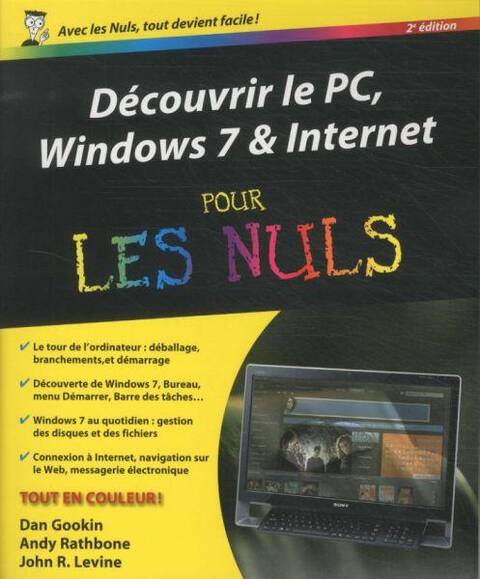 Découvrir le PC, Windows 7 et Internet pour les nuls