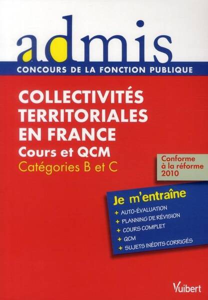 Les Collectivites Territoriales en France; Toutes Categories; Tout