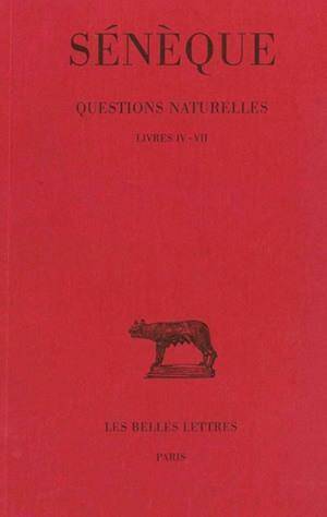 Questions Naturelles T.2 ; L4-7