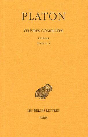 Oeuvres Completes; les Lois T.7 a T.10