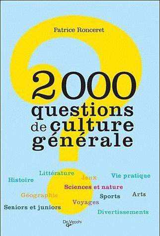 2000 Questions de Culture Generale