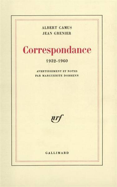 Correspondance: 1932-1960