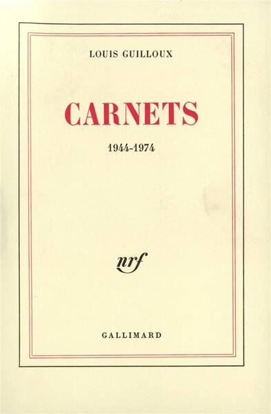 Carnets: 1944-1974