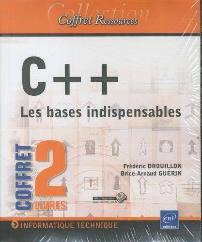 C++, coffret de deux livres : les bases indispensables