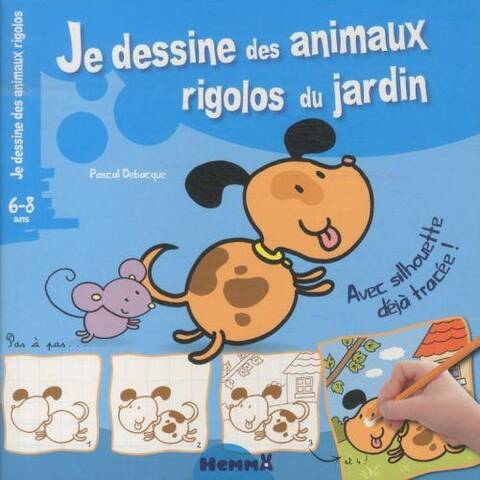 Je dessine des animaux rigolos du jardin