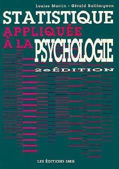 Statistique Appliquee a la Psychologie (2eme Edition)